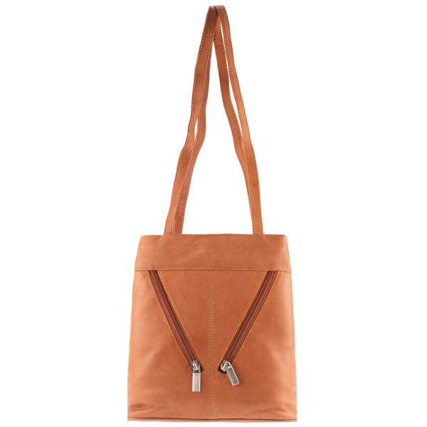 ALPENLEDER | Damen-Handtasche  MACHU PICCHU (naturbraun) 4717-n